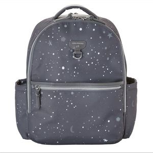 Twelve little MIDI-go diaper backpack in grey twinkle NWT